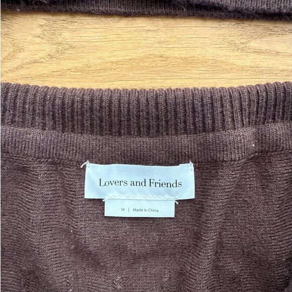 Lovers + Friends - Milana Knit Halter Vest & Pleated Mini Skirt in Brown - Picture 4 of 8